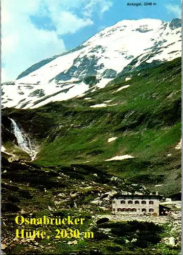 49701 - Kärnten - Malta , Osnabrücker Hütte - gelaufen 1979