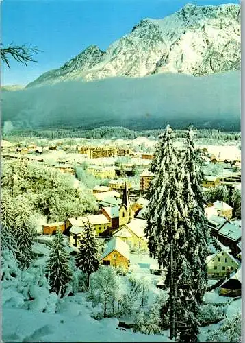 49702 - Kärnten - Arnoldstein , mit Dobratsch , Winter , Winterlandschaft - gelaufen 1981