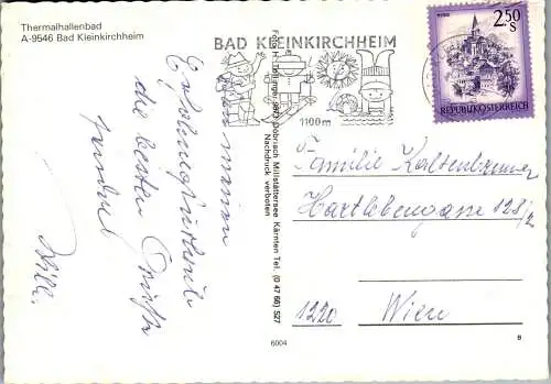 49711 - Kärnten - Bad Kleinkirchheim , Thermalhallenbad - gelaufen