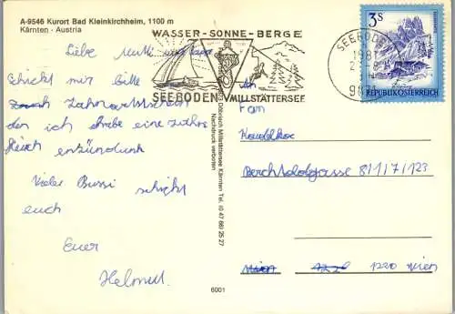 49713 - Kärnten - Bad Kleinkirchheim , Mehrbildkarte - gelaufen 1981