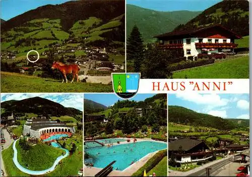 49715 - Kärnten - Bad Kleinkirchheim , Haus Anni , Otto und Anni Lercher - gelaufen 1987
