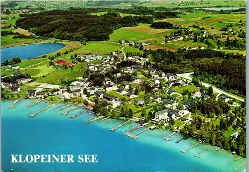 49718 - Kärnten - Klopeinersee , Panorama - gelaufen 1983