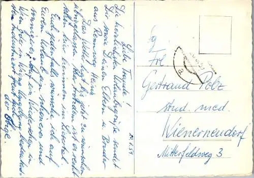 49740 - Kärnten - Liesertal , Freises Wort und deutscher Gang  , Mehrbildkarte - gelaufen 1959