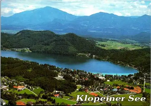 49741 - Kärnten - Klopeinersee , Panorama - gelaufen 1992