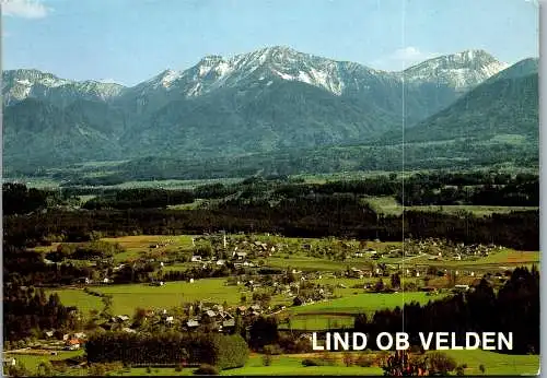 49743 - Kärnten - Lind ob Velden , mit Karawanken - gelaufen