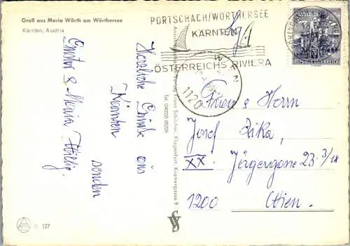 49761 - Kärnten - Maria Wörth , Mehrbildkarte - gelaufen 1969