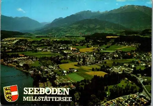 49768 - Kärnten - Seeboden , Millstättersee , Panorama - gelaufen 1981