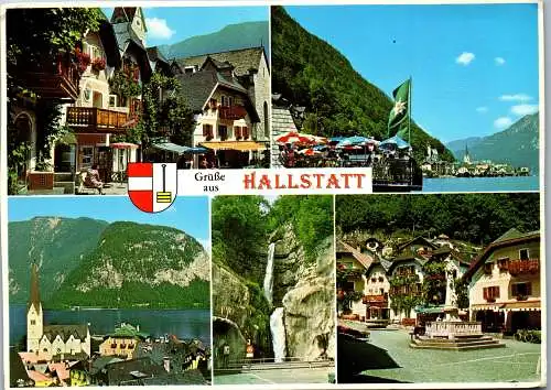 49784 - Oberösterreich - Hallstatt , Mehrbildkarte - nicht gelaufen