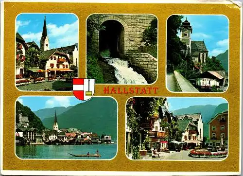 49785 - Oberösterreich - Hallstatt , Mehrbildkarte - nicht gelaufen