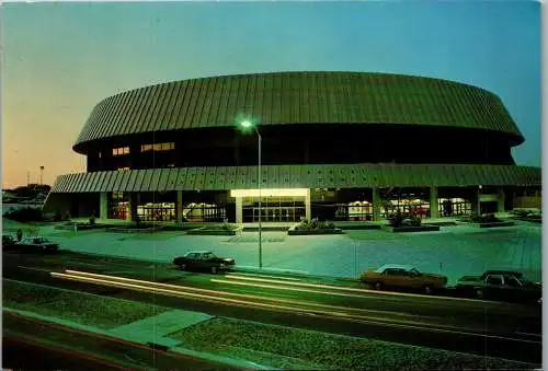 49809 - Australien - Perth , Entertainment Centre at Dusk - gelaufen 1976