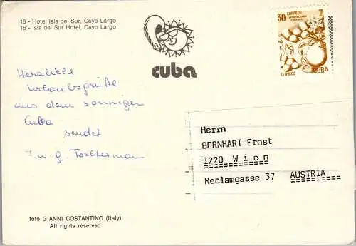 49823 - Cuba - Cayo Largo , Kuba , Hotel Isla del Sur - gelaufen