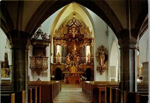 49840 - Oberösterreich - Gmunden , am Traunsee , Kirche - nicht gelaufen