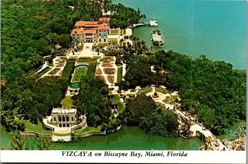 49858 - USA - Miami , Florida , Vizcaya on Biscayne Bay - nicht gelaufen