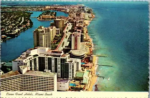 49867 - USA - Miami , Florida , Ocean Front Hotels , Miami Beach - nicht gelaufen