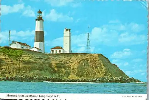 49891 - USA - Long Island , New York , Montauk Point Lighthouse - gelaufen 1980