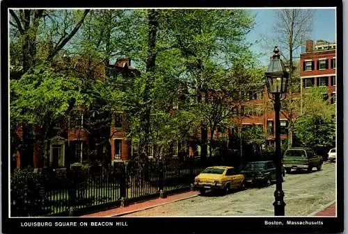 49897 - USA - Boston , Massachusetts , Louisburg Square on Beacon Hill - nicht gelaufen