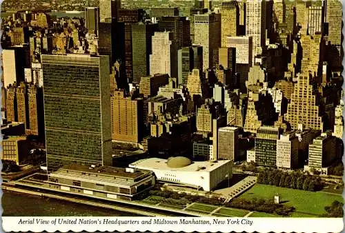 49903 - USA - New York City , United Nation's Headquarter and Midtown Manhatten - gelaufen 1978