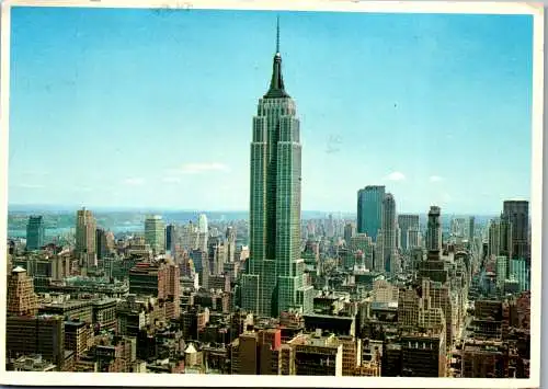 49906 - USA - New York City , Empire State Building - gelaufen 1983