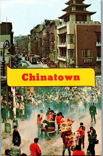 49908 - USA - New York City , Chinatown - gelaufen 1980