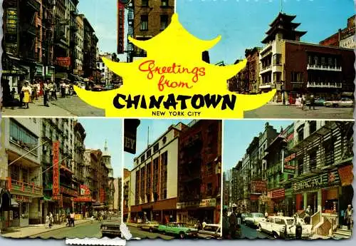 49909 - USA - New York City , Chinatown - gelaufen 1980