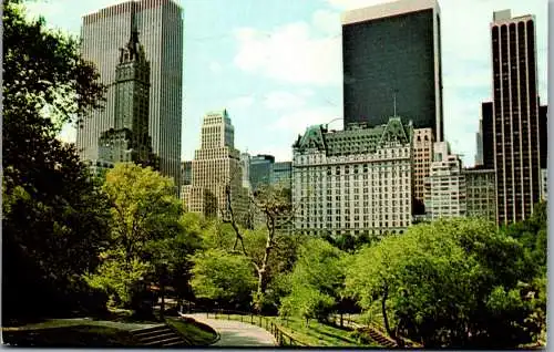 49910 - USA - New York City , Fifth Avenue Skyline - gelaufen 1980