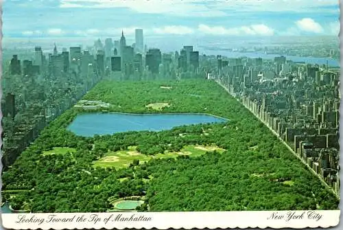 49915 - USA - New York City , Looking forward the Tip of Manhatten - gelaufen 1980