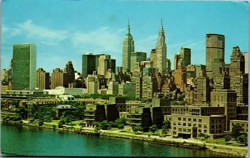 49920 - USA - New York City , Midtown Manhatten Skyline - gelaufen