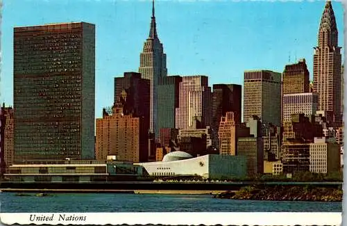 49937 - USA - New York City , United Nations  - gelaufen 1980