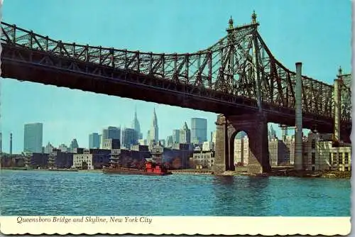 49939 - USA - New York City , Queensboro Bridge and Skyline - nicht gelaufen