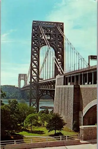 49940 - USA - New York City , George Washington Bridge - gelaufen