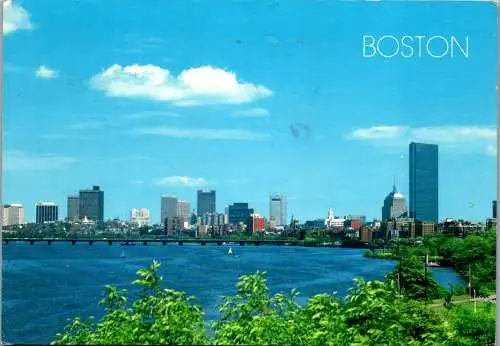 49945 - USA - Boston , Massachusetts , View - gelaufen 1984