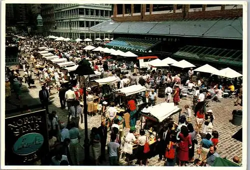 49948 - USA - New York City , South Street Seaport and Restoration - gelaufen 1988