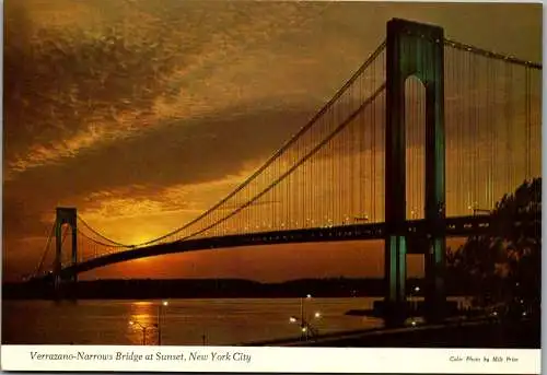 49957 - USA - New York City , Verrazano Narrows Bridge - nicht gelaufen