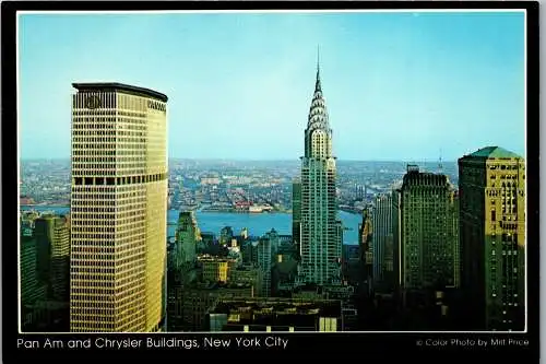 49958 - USA - New York City , Pan Am and Chrysler Building - nicht gelaufen