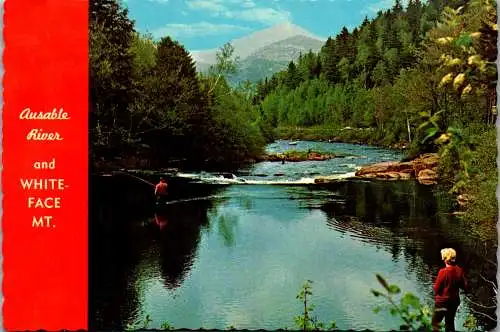 49962 - USA - New York , Ausable River and Whiteface Mountain - nicht gelaufen