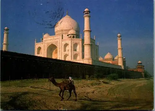 49963 - Indien - Agra , Taj Mahal - gelaufen