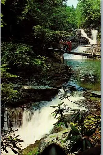 49971 - USA - Bushkill , Pennsylvania , Winona Five Falls , Ponoco Mountain - gelaufen 1983