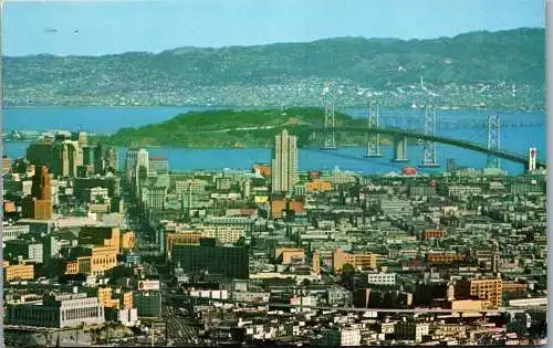 49990 - USA - San Francisco , City , View - gelaufen 1969