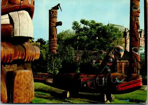 50012 - Canada - Victoria , Thunderbird Park , B. C. - gelaufen 1973