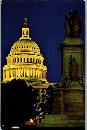 50014 - USA - Washington , United States Capitol - gelaufen 1980