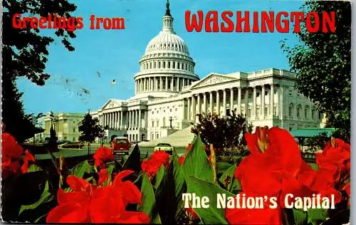 50015 - USA - Washington , Nation's Capitol - gelaufen 1980