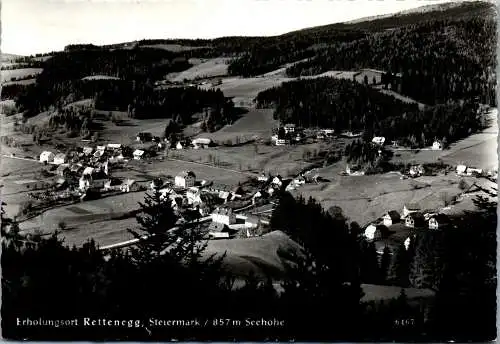 50045 - Steiermark - Rettenegg , Panorama - gelaufen 1961