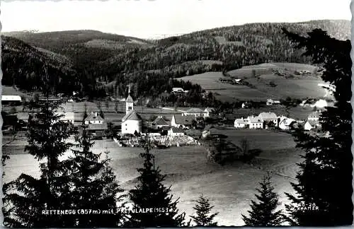 50046 - Steiermark - Rettenegg , Pretulalpe , Panorama - gelaufen 1967