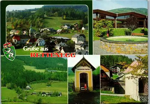 50050 - Steiermark - Rettenegg , Mehrbildkarte - gelaufen 1985