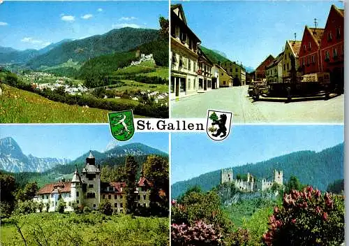 50064 - Steiermark - St. Gallen , Mehrbildkarte - gelaufen 1981