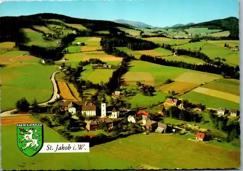 50069 - Steiermark - St. Jakob im Walde , Panorama - gelaufen 1968