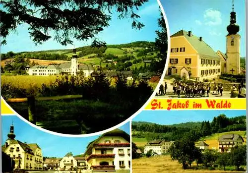 50070 - Steiermark - St. Jakob im Walde , Mehrbildkarte - gelaufen 1982