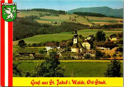 50071 - Steiermark - St. Jakob im Walde , Panorama - gelaufen 1982