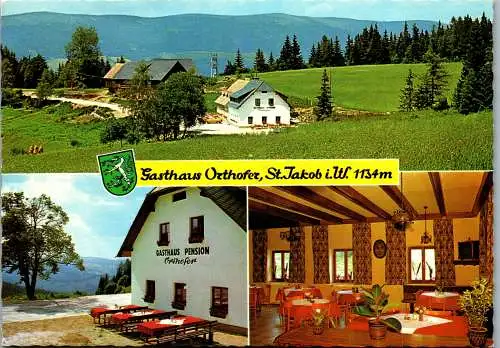 50072 - Steiermark - St. Jakob im Walde , Gasthaus Orthofer - gelaufen 1982