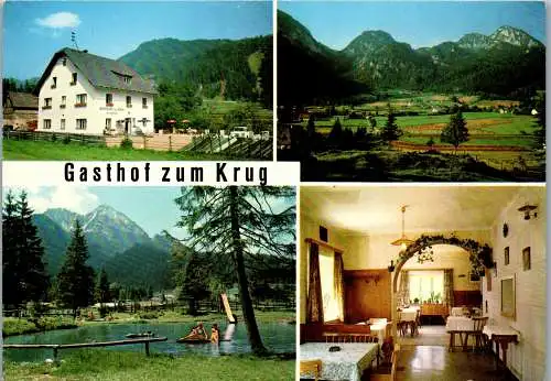 50085 - Steiermark - Wildalpen , Gasthof Pension Zum Krug , Hubert Ganser - gelaufen 1980